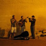 Strassenmusik in Cartagena, Kolumbien 2010